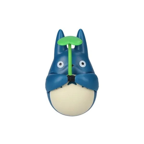 Hot Figurine Culbuto Totoro Bleu avec feuille - Mon Voisin Totoro Jouets