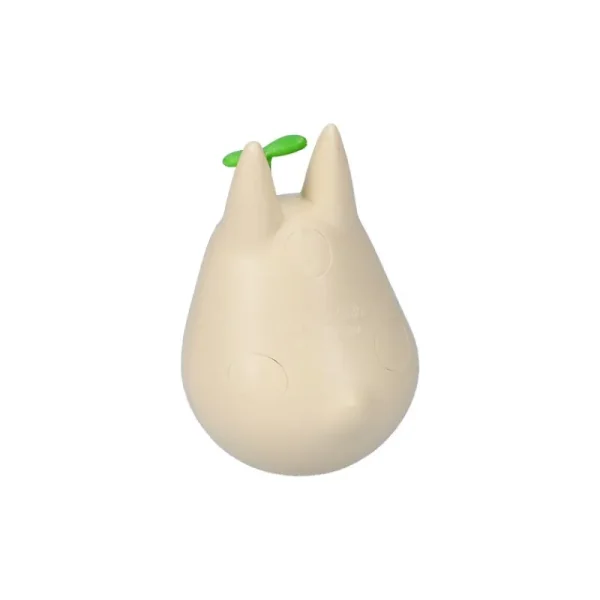 Best Sale Figurine Culbuto Totoro Blanc avec feuille - Mon Voisin Totoro Jouets