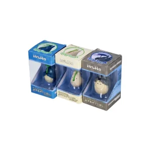 Best Sale Figurine Culbuto Totoro Blanc avec feuille - Mon Voisin Totoro Jouets
