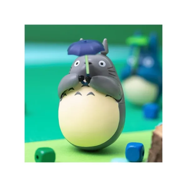 Cheap Figurine Culbuto Totoro Gris Parapluie - Mon Voisin Totoro Jouets