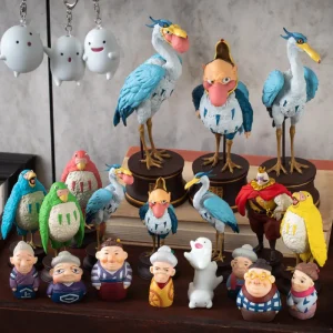 New Figurine Perruche Verte - Le Garçon et le Héron Figurines