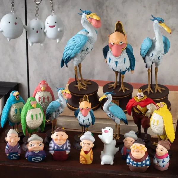 New Figurine Perruche Verte - Le Garçon et le Héron Figurines