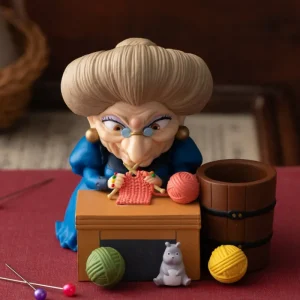 Best Sale Figurine pot à crayon Yubaba tricote - Le Voyage de Chihiro Boites À Bijoux