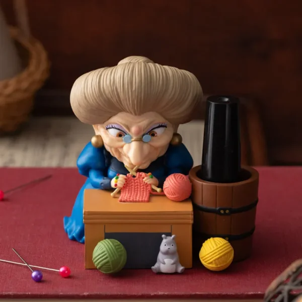 Best Sale Figurine pot à crayon Yubaba tricote - Le Voyage de Chihiro Boites À Bijoux