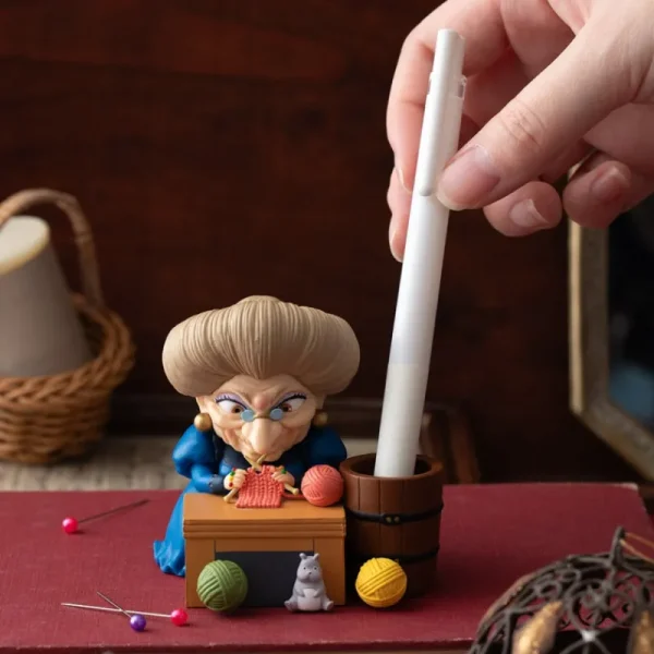 Best Sale Figurine pot à crayon Yubaba tricote - Le Voyage de Chihiro Boites À Bijoux