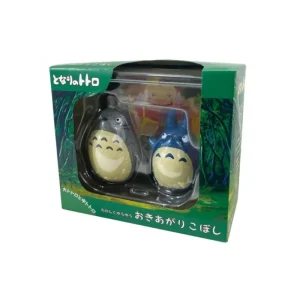 Best Sale Figurines Culbuto Totoro Gris et Bleu - Mon Voisin Totoro Jouets