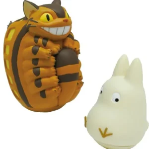 Sale Figurines Culbuto Totoro Blanc & Chatbus - Mon Voisin Totoro Jouets
