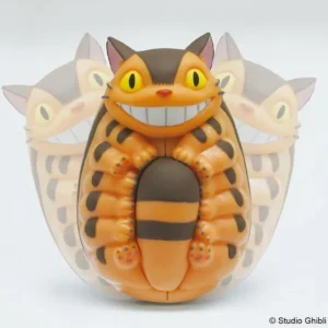 Sale Figurines Culbuto Totoro Blanc & Chatbus - Mon Voisin Totoro Jouets