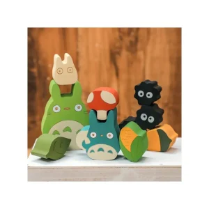 Shop Figurines en bois Totoro et Noiraudes - Mon Voisin Totoro Jouets