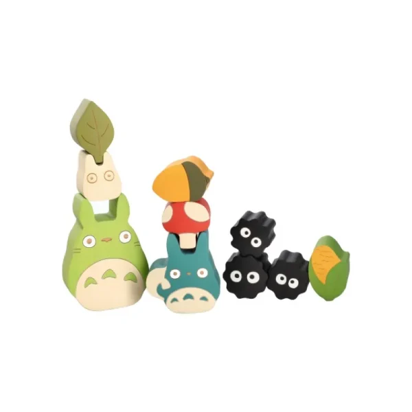 Shop Figurines en bois Totoro et Noiraudes - Mon Voisin Totoro Jouets