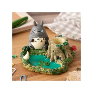 New Figurines pot à crayon Totoro au bord de la marre - Mon Voisin Totoro Boites À Bijoux