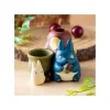 Shop Figurines pot à crayon Totoro bleu & blanc - Mon Voisin Totoro Boites À Bijoux