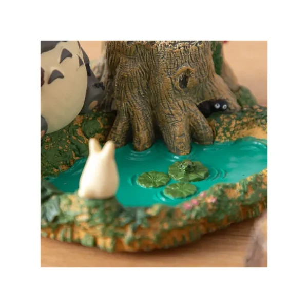New Figurines pot à crayon Totoro au bord de la marre - Mon Voisin Totoro Boites À Bijoux