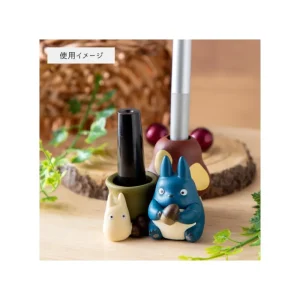 Shop Figurines pot à crayon Totoro bleu & blanc - Mon Voisin Totoro Boites À Bijoux