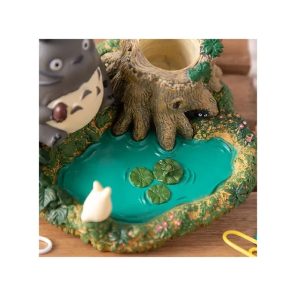New Figurines pot à crayon Totoro au bord de la marre - Mon Voisin Totoro Boites À Bijoux