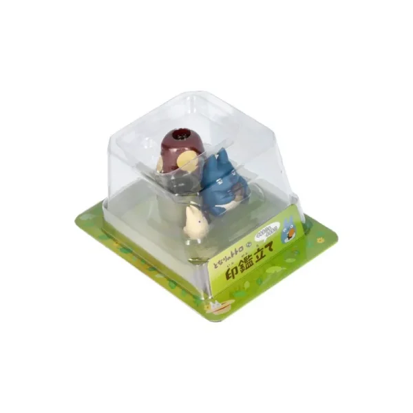 Shop Figurines pot à crayon Totoro bleu & blanc - Mon Voisin Totoro Boites À Bijoux