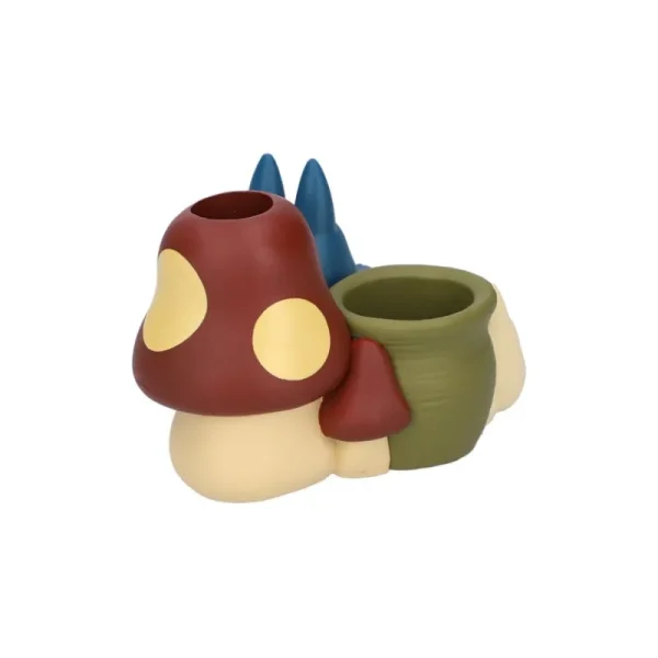 Shop Figurines pot à crayon Totoro bleu & blanc - Mon Voisin Totoro Boites À Bijoux
