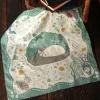 Outlet Grand mouchoir Mystérieuse rencontre 53x53 cm - Mon Voisin Totoro Textile
