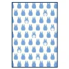 Cheap Grande couverture Silhouette Totoro Bleu 200x140 cm - Mon Voisin Toto Linge De Maison