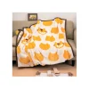 New Grande couverture Silhouette Chatbus 200x140 cm - Mon Voisin Totoro Linge De Maison