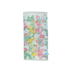 Store Grande Serviette Champs de Fleurs 60x120 cm - Mon Voisin Totoro Linge De Maison