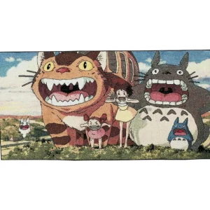 Best Grande Serviette Gosai Rugissement 60X120 cm - Mon Voisin Totoro Linge De Maison