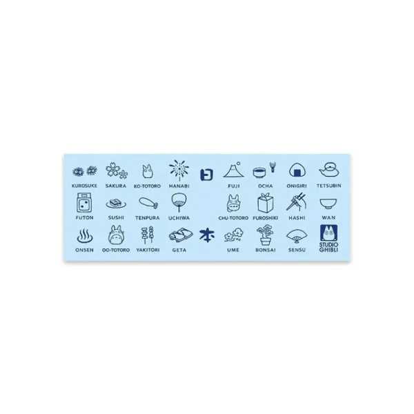 Fashion Grande Serviette Icones du Japon 90X34 cm - Mon Voisin Totoro Linge De Maison