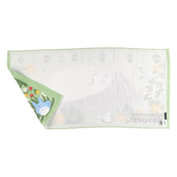 Hot Grande Serviette Toise Totoro se repose 60x120 cm - Mon Voisin Totoro Linge De Maison