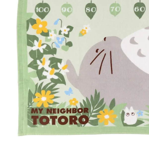 Hot Grande Serviette Toise Totoro se repose 60x120 cm - Mon Voisin Totoro Linge De Maison