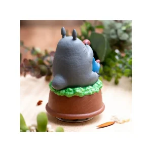 Clearance Grande Statue Musicale Totoro joue de l’ocarina - Mon Voisin Totoro Boites À Musiques