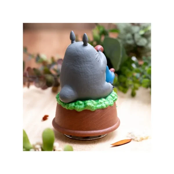 Clearance Grande Statue Musicale Totoro joue de l’ocarina - Mon Voisin Totoro Boites À Musiques