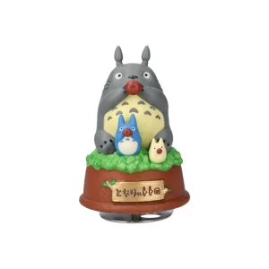 Clearance Grande Statue Musicale Totoro joue de l’ocarina - Mon Voisin Totoro Boites À Musiques