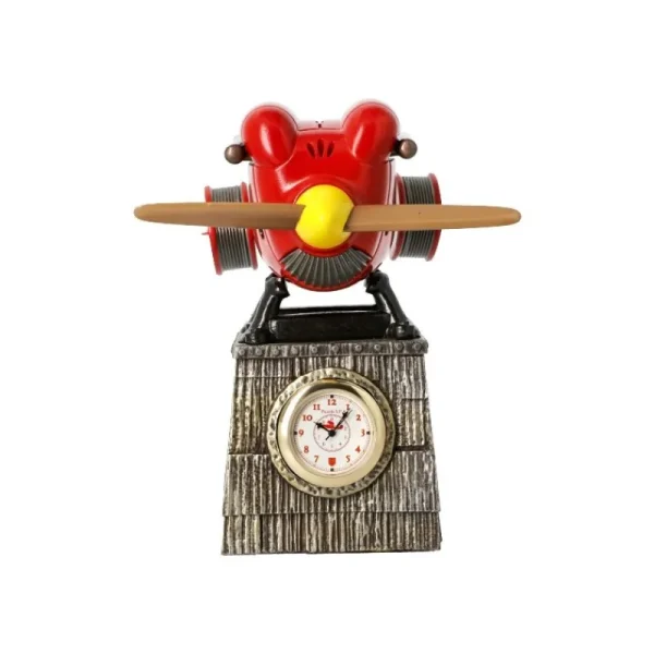 Shop Horloge Marco Hydravion Version Initiales - Porco Rosso Décoration