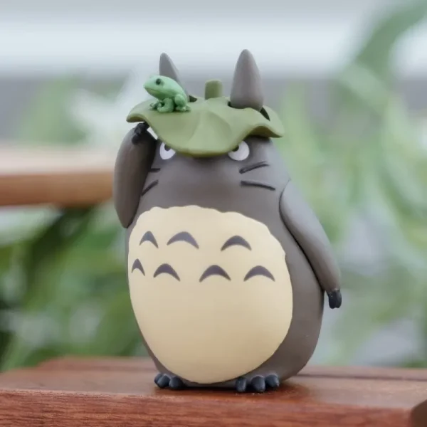 New Kumukumu 3D Puzzle Totoro Gris avec feuille - Mon Voisin Totoro Puzzle