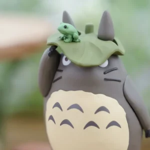 New Kumukumu 3D Puzzle Totoro Gris avec feuille - Mon Voisin Totoro Puzzle