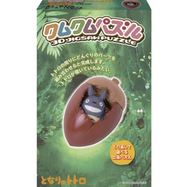 Cheap Kumukumu 3D Puzzle Totoro et gland - Mon Voisin Totoro Puzzle