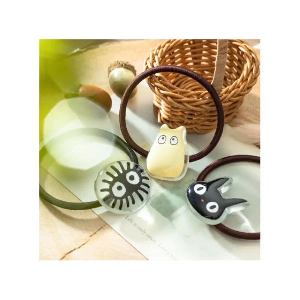 Sale Élastique à Cheveux transparent Totoro Gris - Mon Voisin Totoro Accessoires