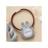 Outlet Élastique Broderie Totoro Gris - Mon Voisin Totoro Accessoires