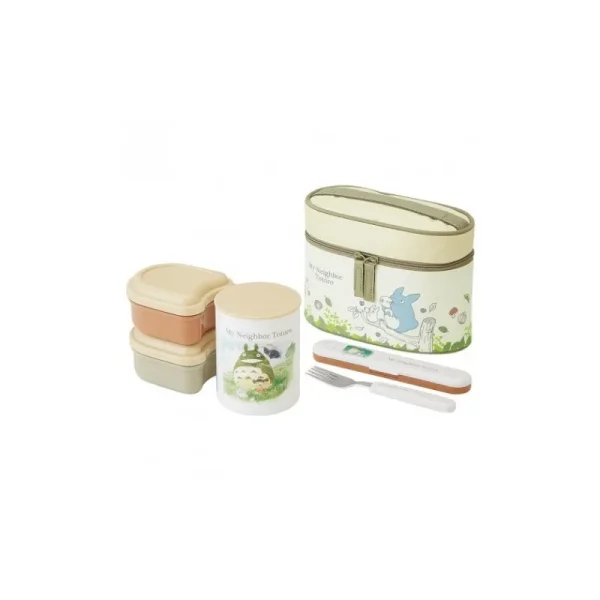 Sale LUNCH BAG 3 BOITES ISOTHERMEET ACCESSOIRES-MON VOISIN TOTORO Cuisine Et Table