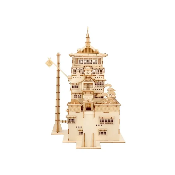Cheap Maquette en bois Kigumi Aburaya - Le Voyage de Chihiro Loisirs Créatifs