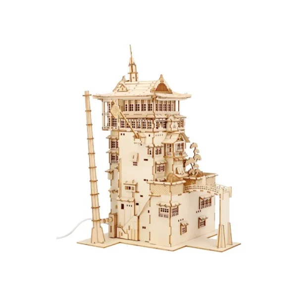 Cheap Maquette en bois Kigumi Aburaya - Le Voyage de Chihiro Loisirs Créatifs