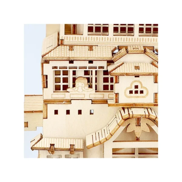 Cheap Maquette en bois Kigumi Aburaya - Le Voyage de Chihiro Loisirs Créatifs