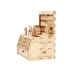 Fashion Maquette en bois Kigumi Boulangerie - Kiki la petite sorcière Loisirs Créatifs