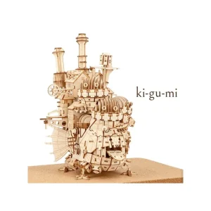 Best Maquette en Bois Kigumi Château Ambulant - Le Château ambulant Loisirs Créatifs