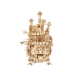 Best Maquette en Bois Kigumi Château Ambulant - Le Château ambulant Loisirs Créatifs