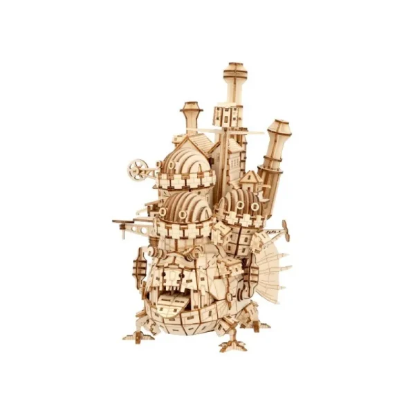 Best Maquette en Bois Kigumi Château Ambulant - Le Château ambulant Loisirs Créatifs