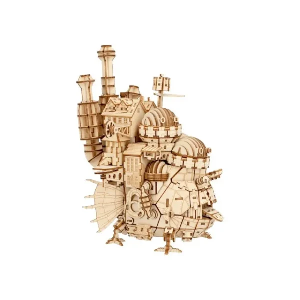 Best Maquette en Bois Kigumi Château Ambulant - Le Château ambulant Loisirs Créatifs