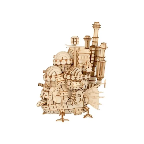 Best Maquette en Bois Kigumi Château Ambulant - Le Château ambulant Loisirs Créatifs
