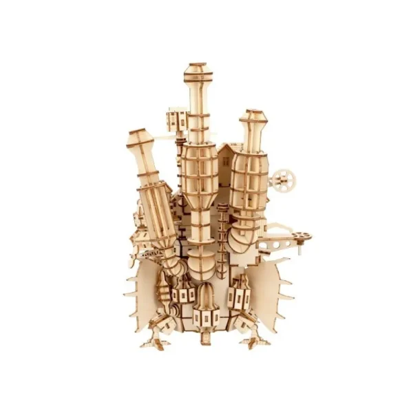 Best Maquette en Bois Kigumi Château Ambulant - Le Château ambulant Loisirs Créatifs