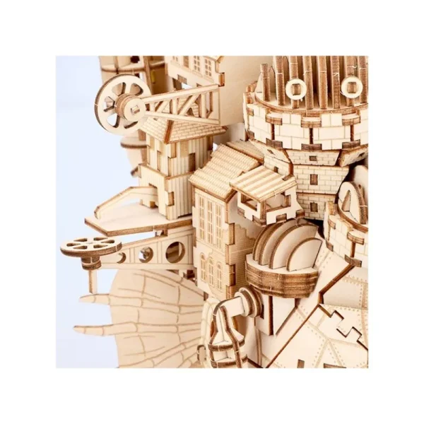 Best Maquette en Bois Kigumi Château Ambulant - Le Château ambulant Loisirs Créatifs